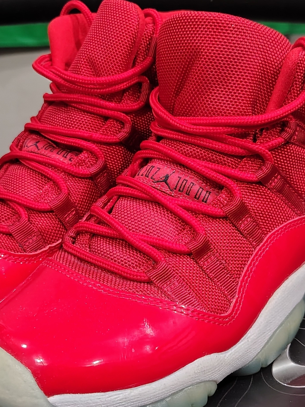 Air Jordan Kids' Red Retro Sneakers
